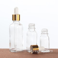 Gotes conta-gotas e 1 garrafas de vidro lombares longas para óleos essenciais com gotas de colírio